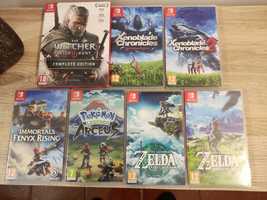 Jogos nintendo switch Zelda, xenoblade Witcher