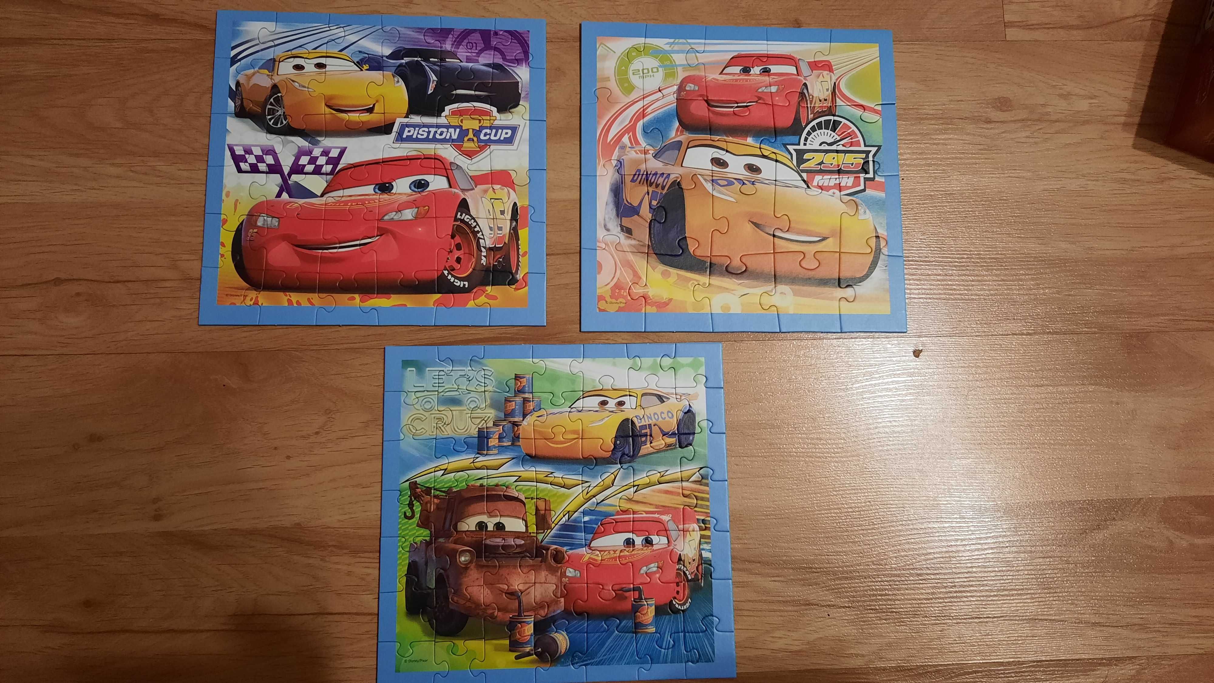 Puzzle Trefl Pixar Cars 3 w 1 34848