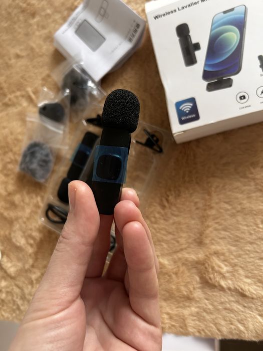 Мікрофон петличний новий