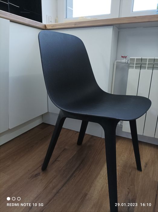 Odger Ikea Antracyt Krzesła