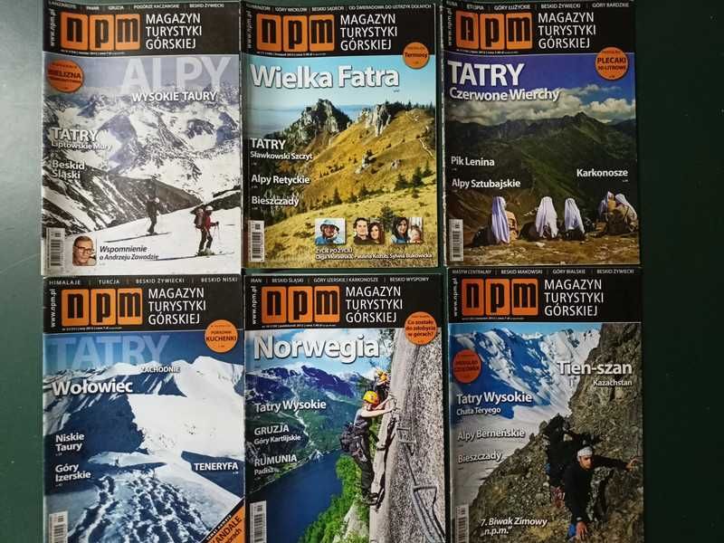 6 numerów magazynu "npm"
