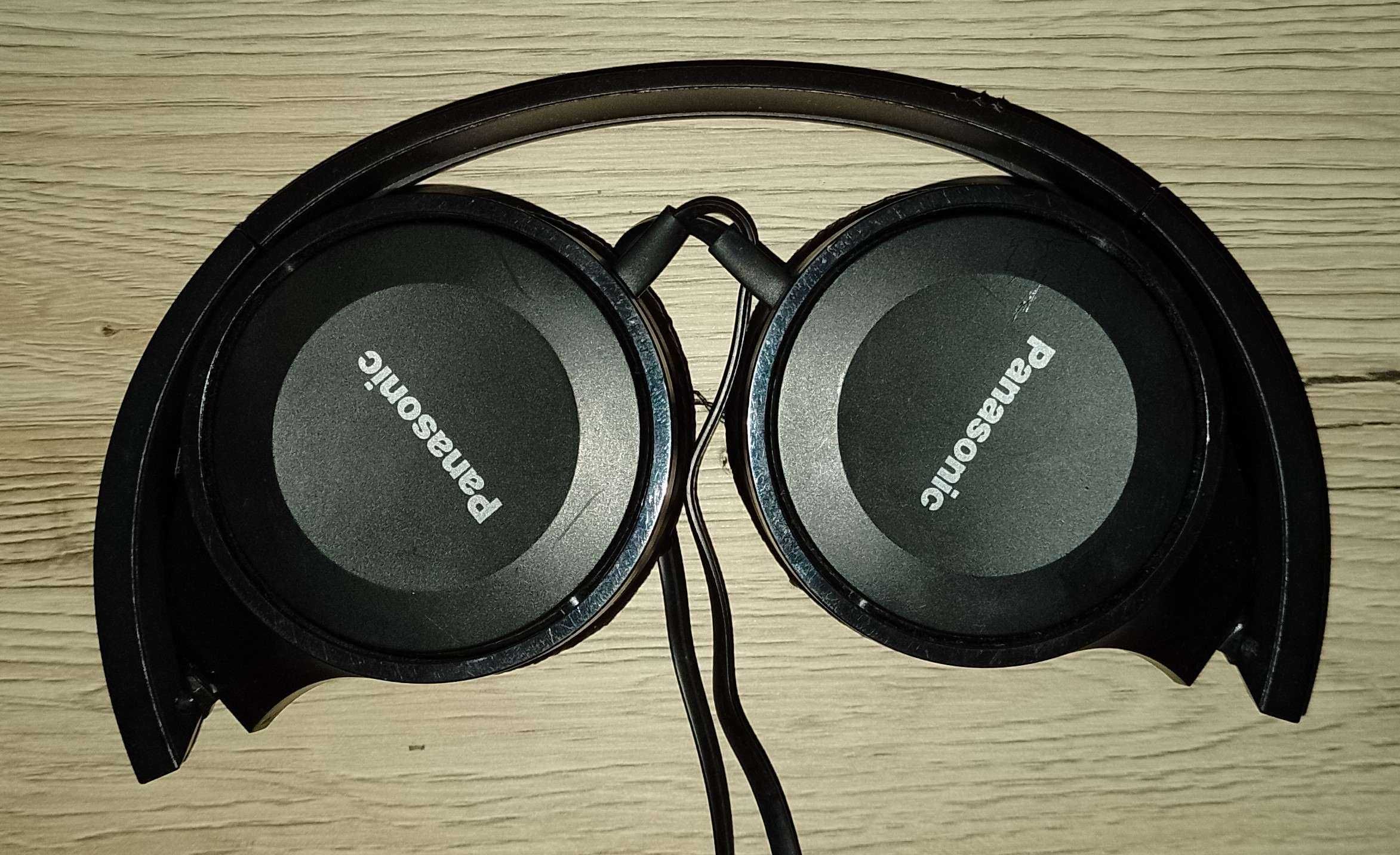 Słuchawki nauszne PANASONIC RP-HF100E-K Czarny