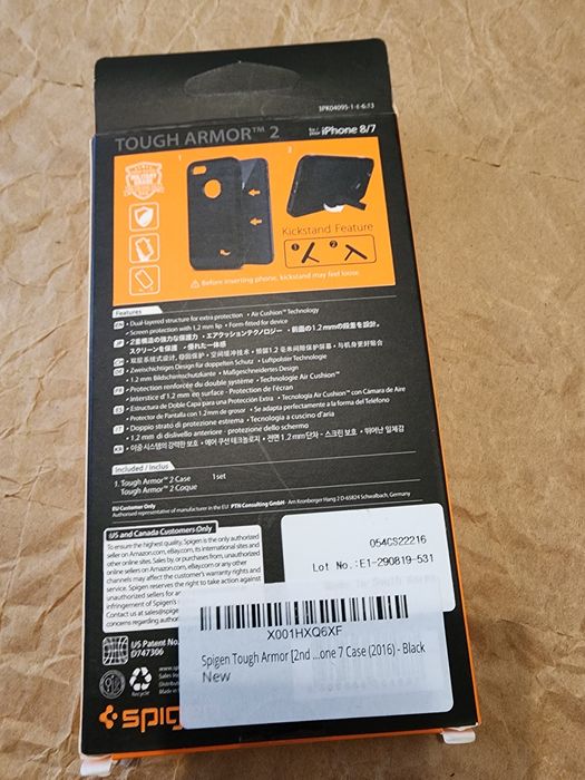 Apple iPhone 7 або 8 чохол Spigen Tough Armor
Чохол Spir