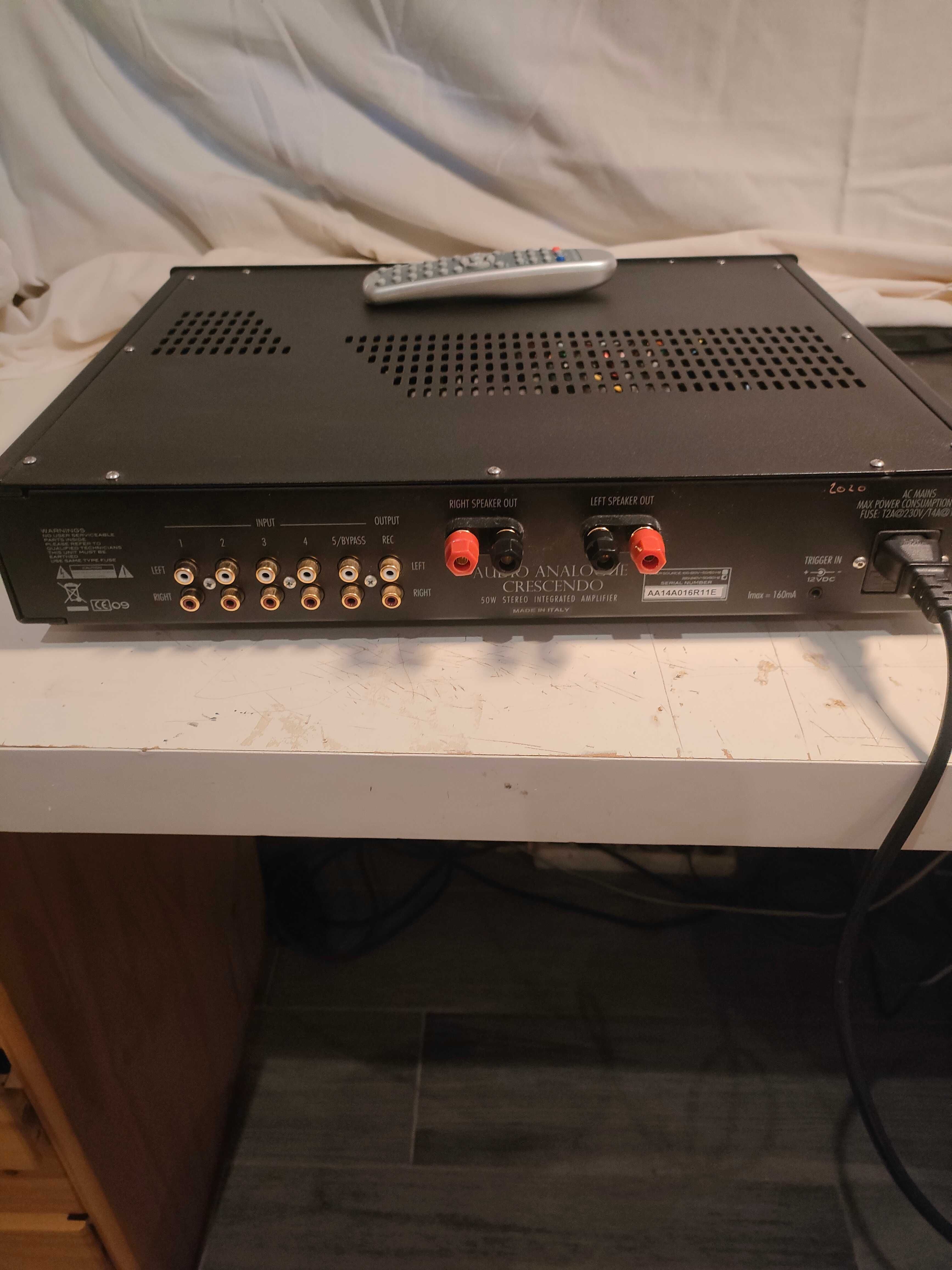 Wzmacniacz Audio analogue crescendo