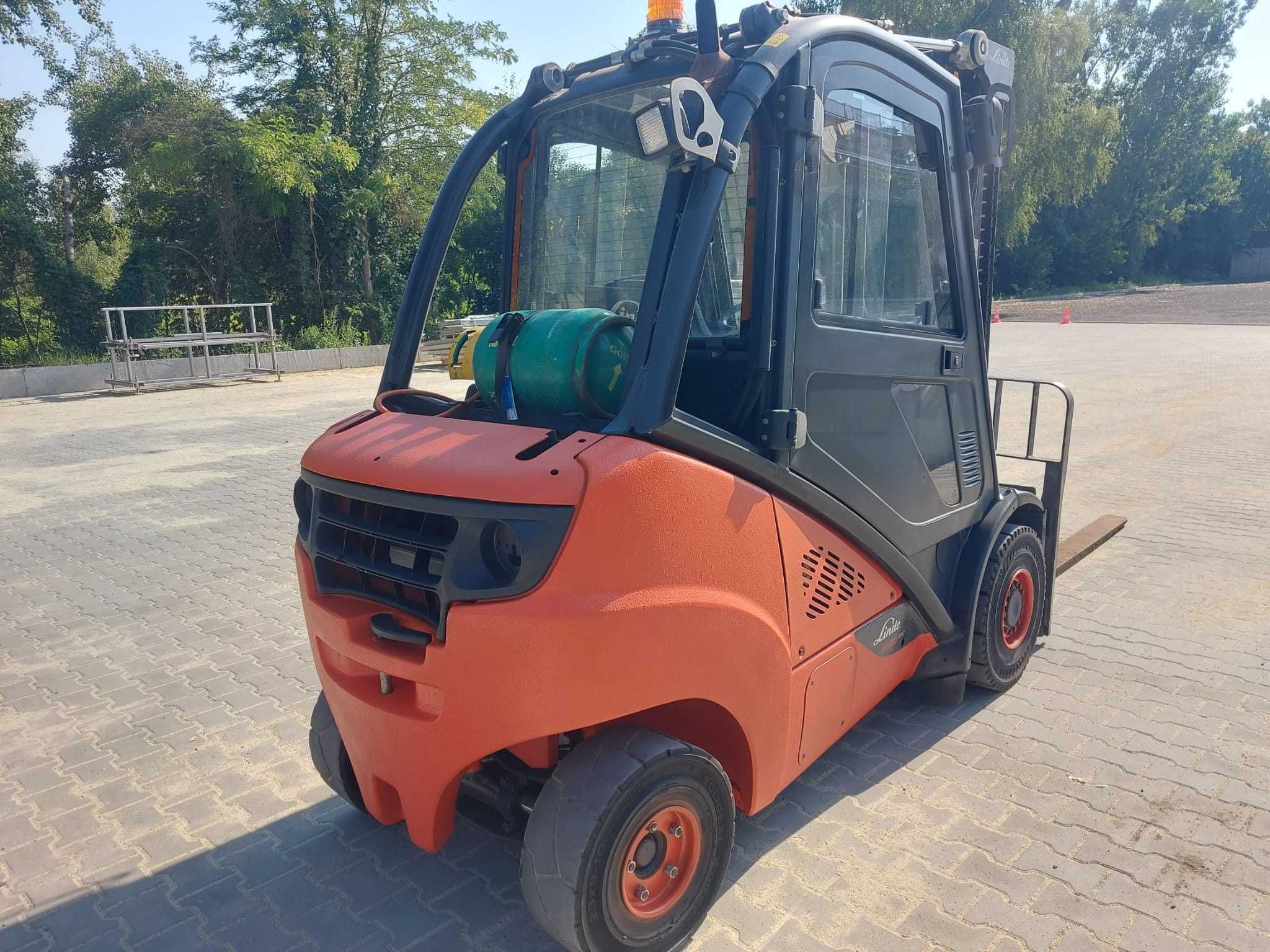 Wózek widłowy Linde H30T-02 KABINA długie widły