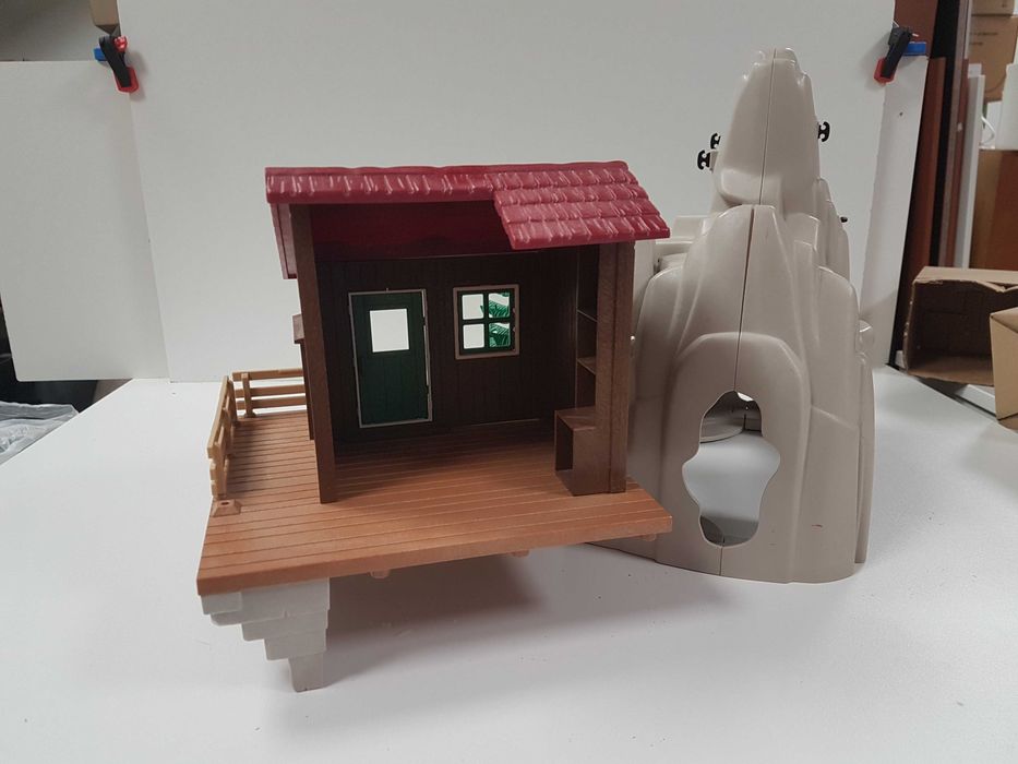 Playmobil Action 9126 Skała do wspinaczki z chatą