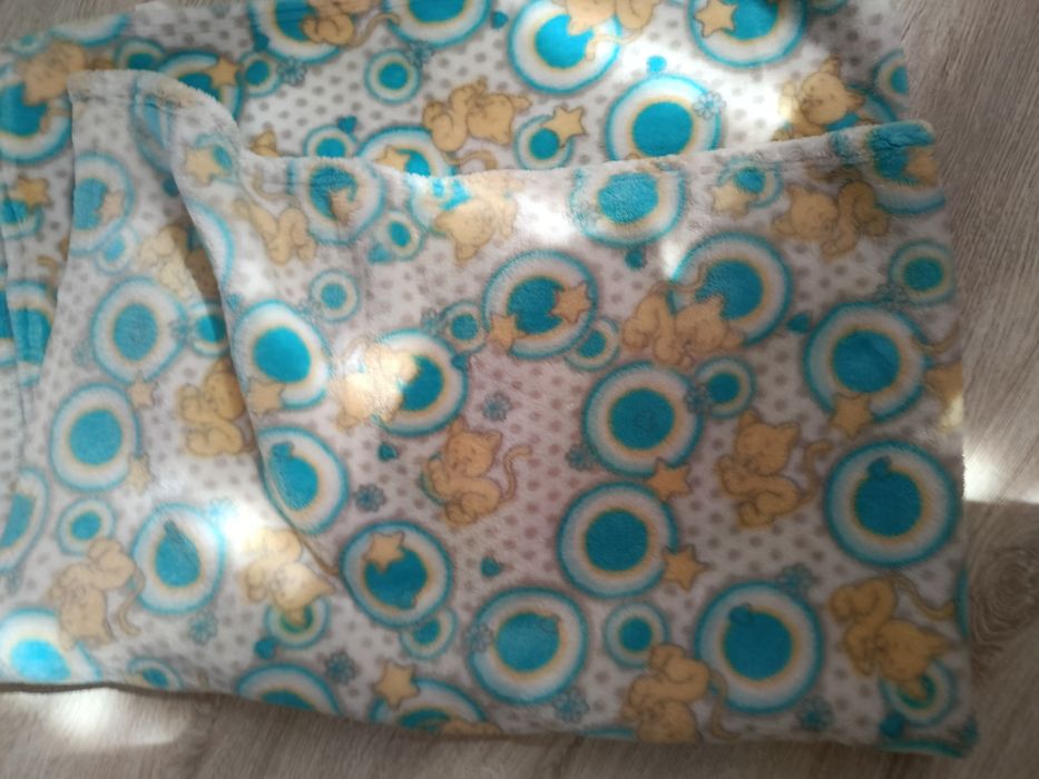 Kocyk dziecięcy kotki