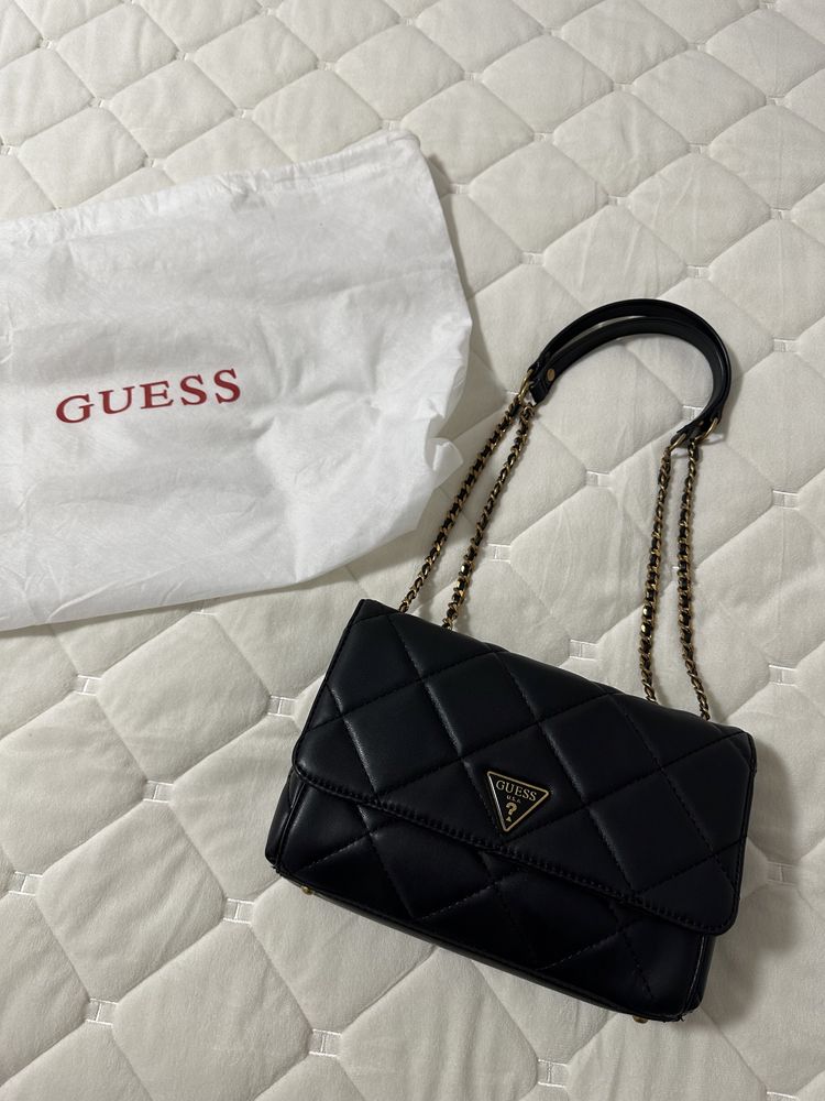 Сумка guess чорна