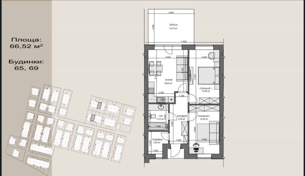 Таунхаус в передмісті Києва