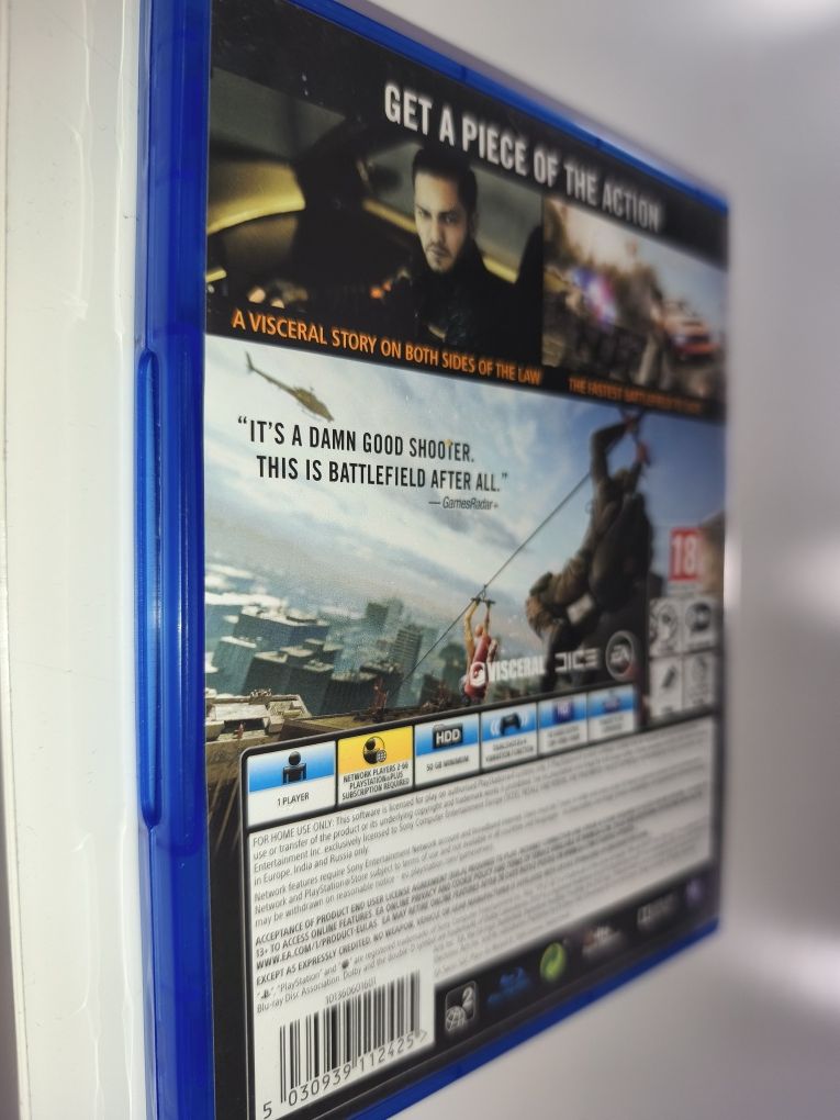 Gra Ps4 Battlefield Hardline gry PlayStation 4 Sniper GTA V Mafia NFS