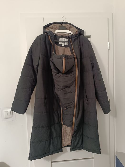 Kurtka ciążowa z wstawka dla niemowląt rozmiar 44