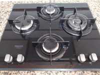 Conjunto Placa Gás + Exaustor Hotpoint