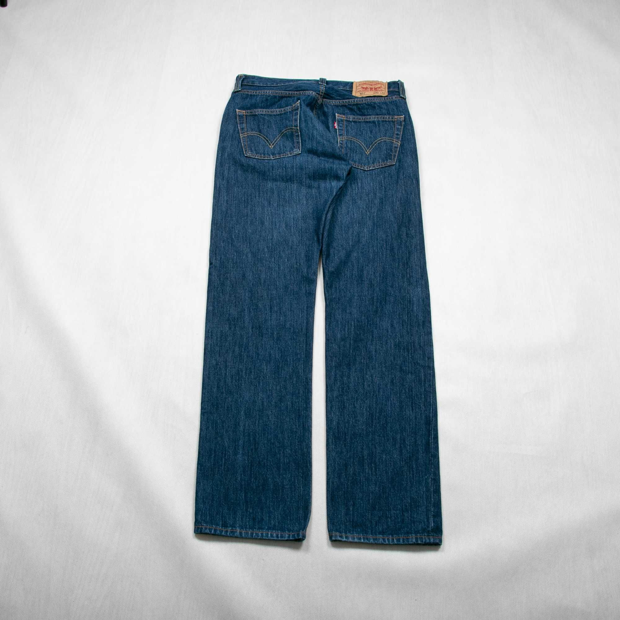 Levis 501 30/32us spodnie jeansowe proste