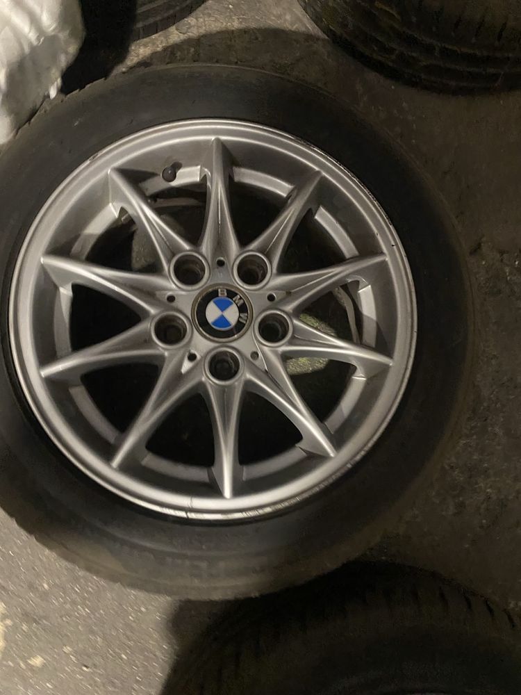 felgi 16 plus opony letnie bmw e46