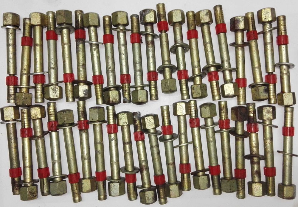 Esticadores, buchas, parafusos e manilha