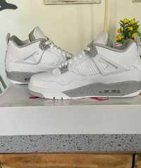 Jordan 4 retro White oreo 38