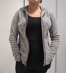 Sporyowa szara bluza na polarku, r. M(38), Civot