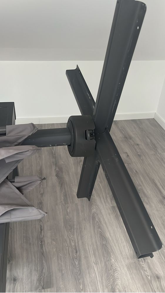 Guarda Sol Aluminio Antracite 4x3m - NOVO