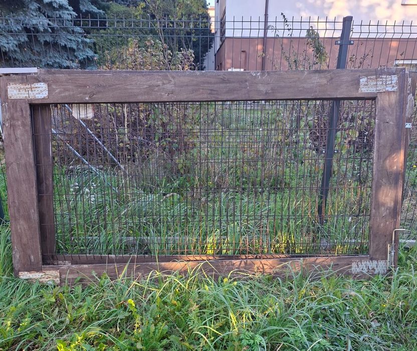 Brama budowlana 2 skrzydla, szerokość 540cm