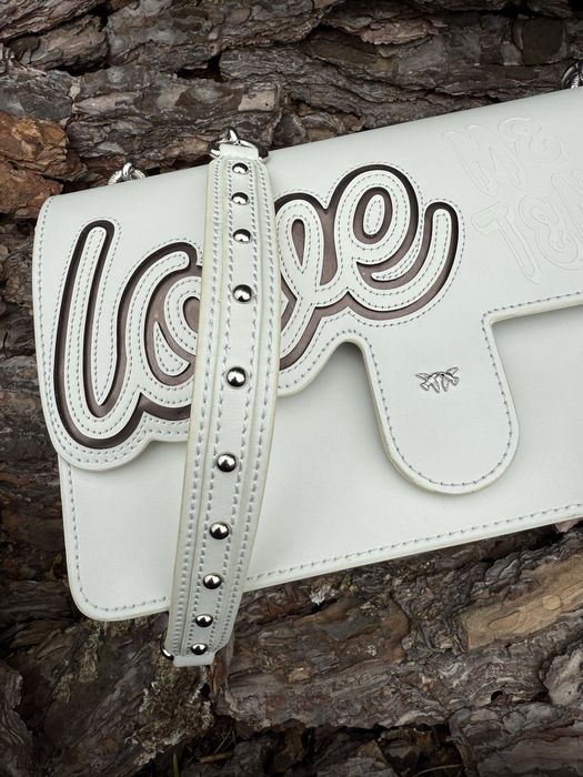 Pinko Love Me Tender Leather Bag сумка шкіряна пінко