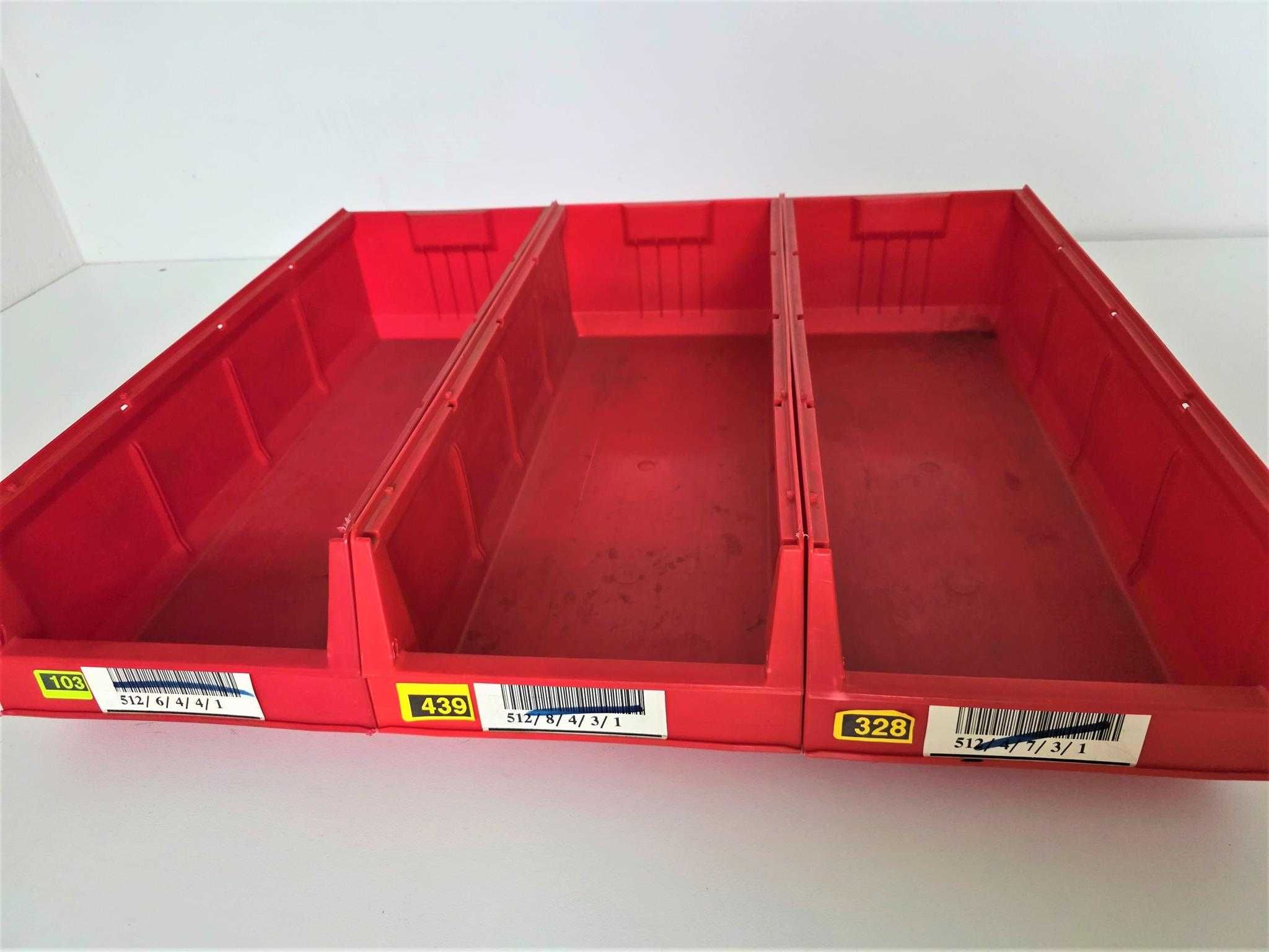 Pojemnik Plastikowy Kuweta 60x23x15cm Skrzynka Kosz Magazyn Warsztat