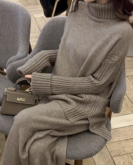 Костюм жіночий теплий брюки светр  / костюм теплый брюки свитер