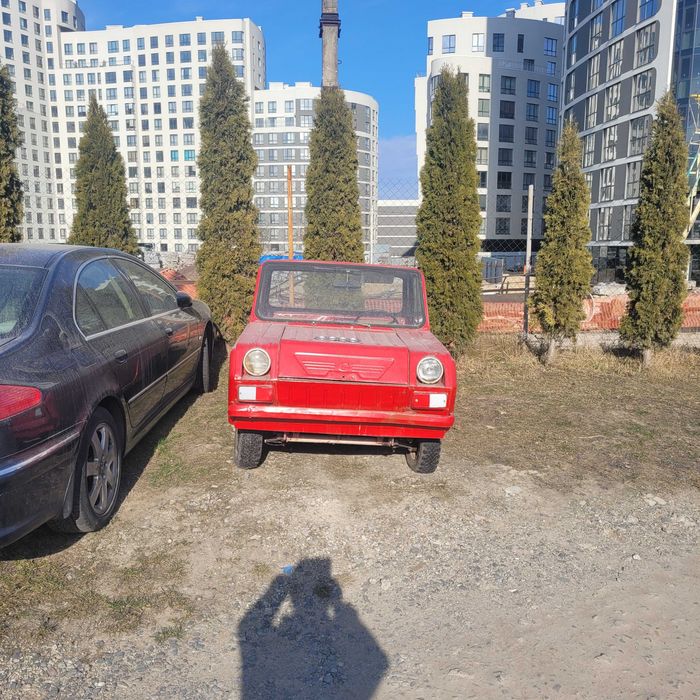 СМЗ СЗА на ходу, сів і поїхав