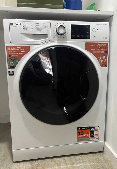 Máquina lavar e secar