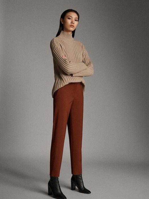 Шерстяные штаны Massimo Dutti M