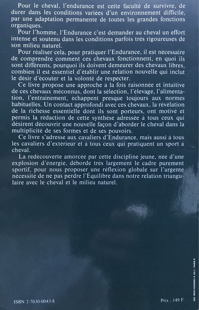 Equitação Les raids d’endurance equestre