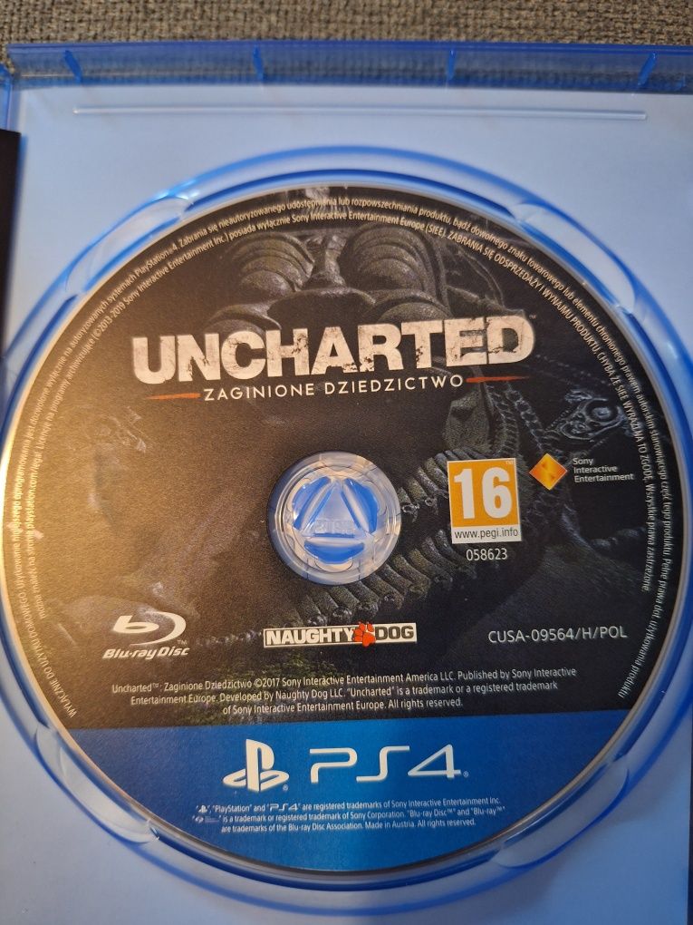 UNCHARTED zaginione dziedzictwo