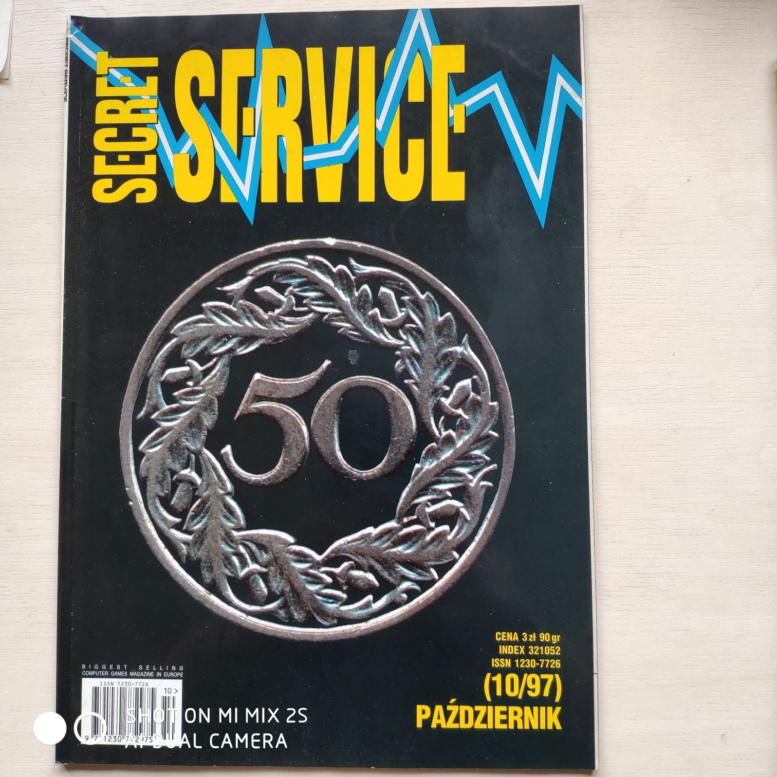 7 numerów Secret Service z lat 90 Unikatowe numery