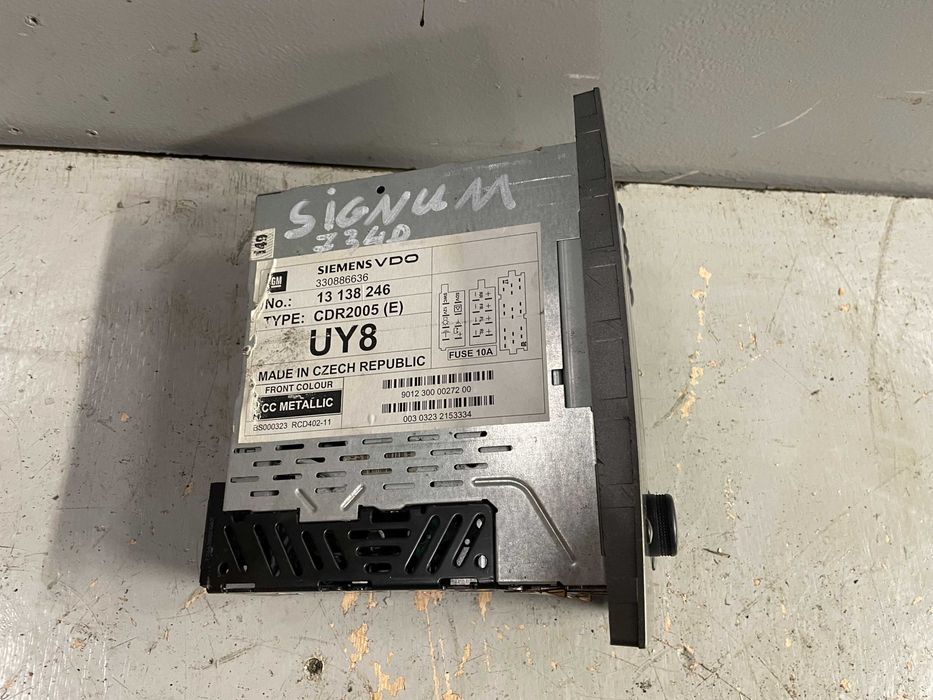 720D Wyświetlacz  Radio Opel Vectra C Signum