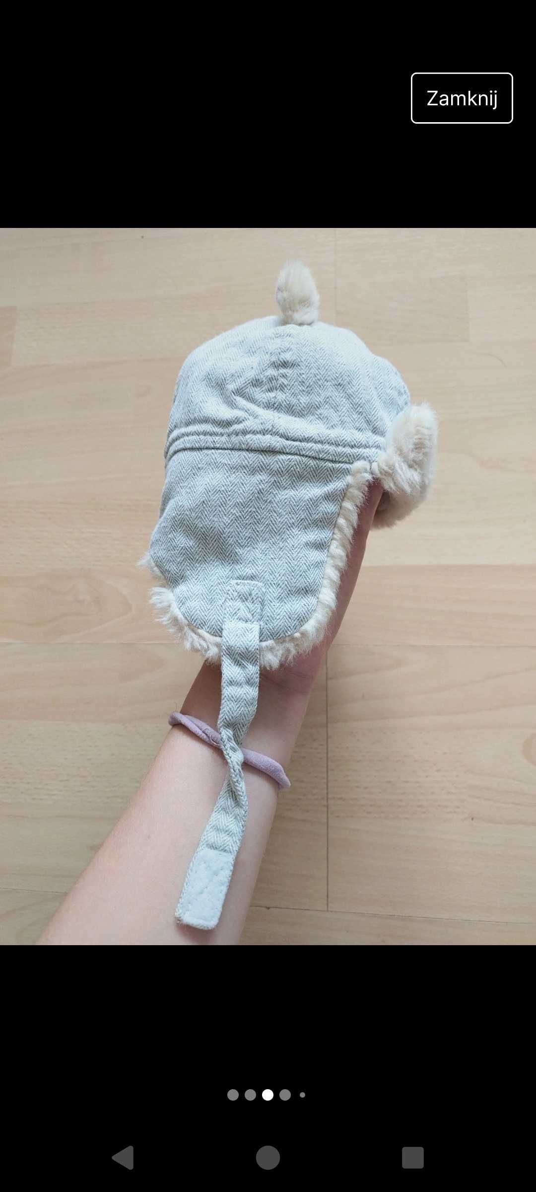 Czapka zimowa niemowlęca 80 H&M