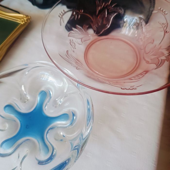 Miseczki,wazony szklane,Murano