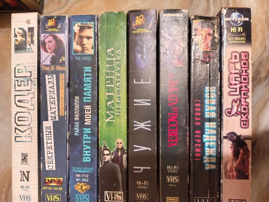 Видеокассеты с фильмами-2