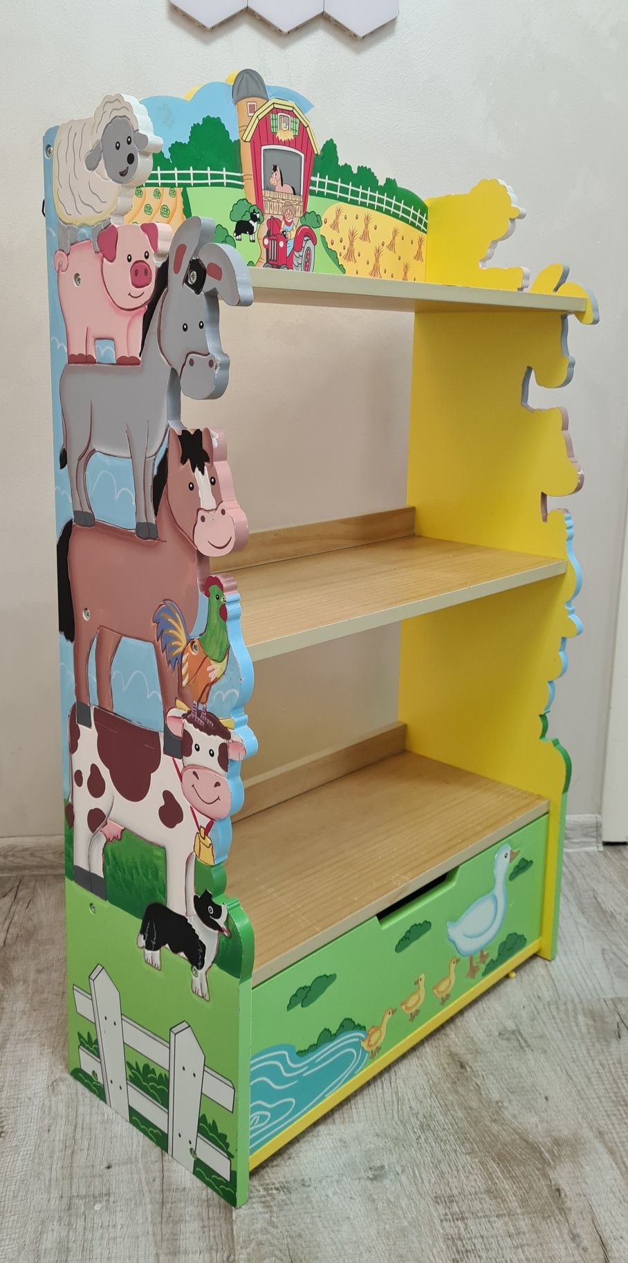 Feamson kids. Дерев'яна шафа для книг у дитячу. Німеччина