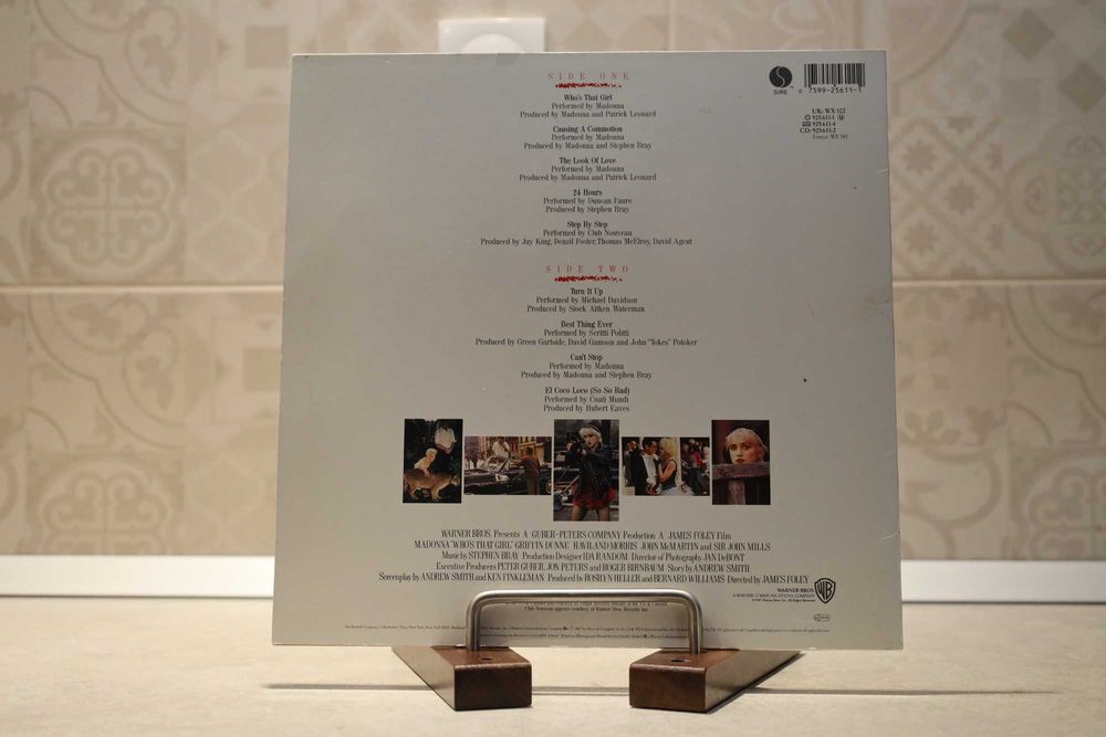 Madonna – Who's That Girl вініл, vinil, платівка