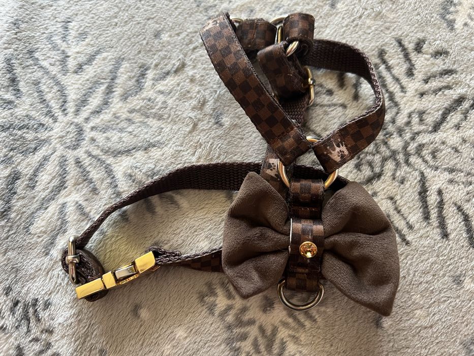 Luksusowe szelki guard dla psa Royal Puppy XS brązowe kolekcja Kylie