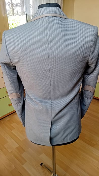 Marynarka młodzieżowa chłopięca szara nowa