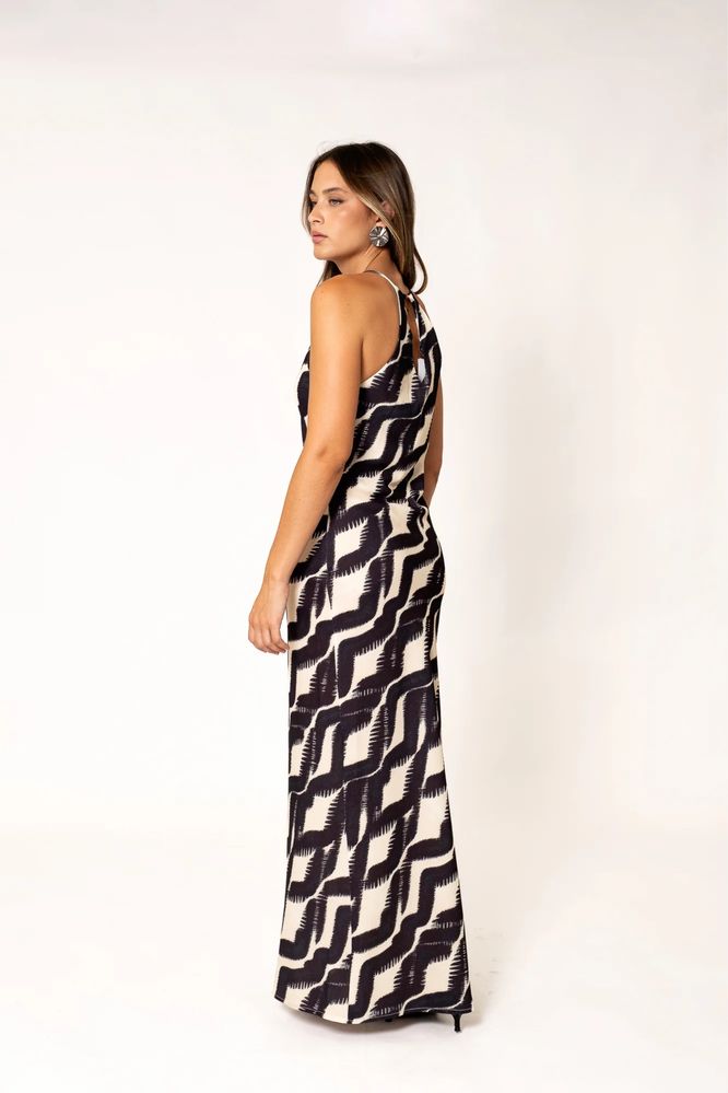 Vestido Estampado Chique