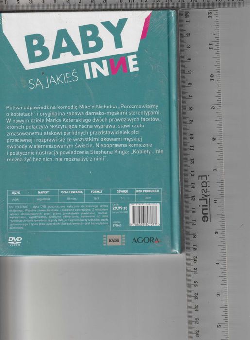 Baby są jakieś inne Koterski Więckiewicz Woronowicz  DVD