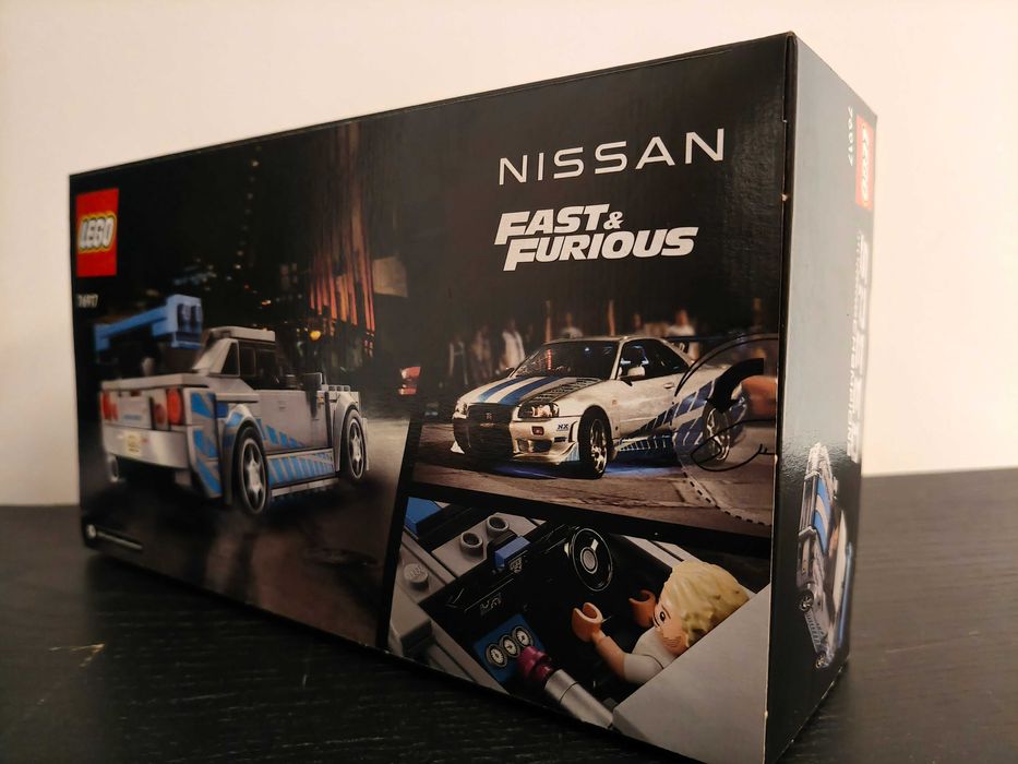 Lego Velocidade Furiosa Nissan Skyline GT-R (R34), Novo e Selado