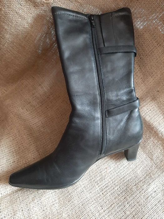 Сапоги, ботинки, полусапожки Ecco, 41 размер, натур кожа