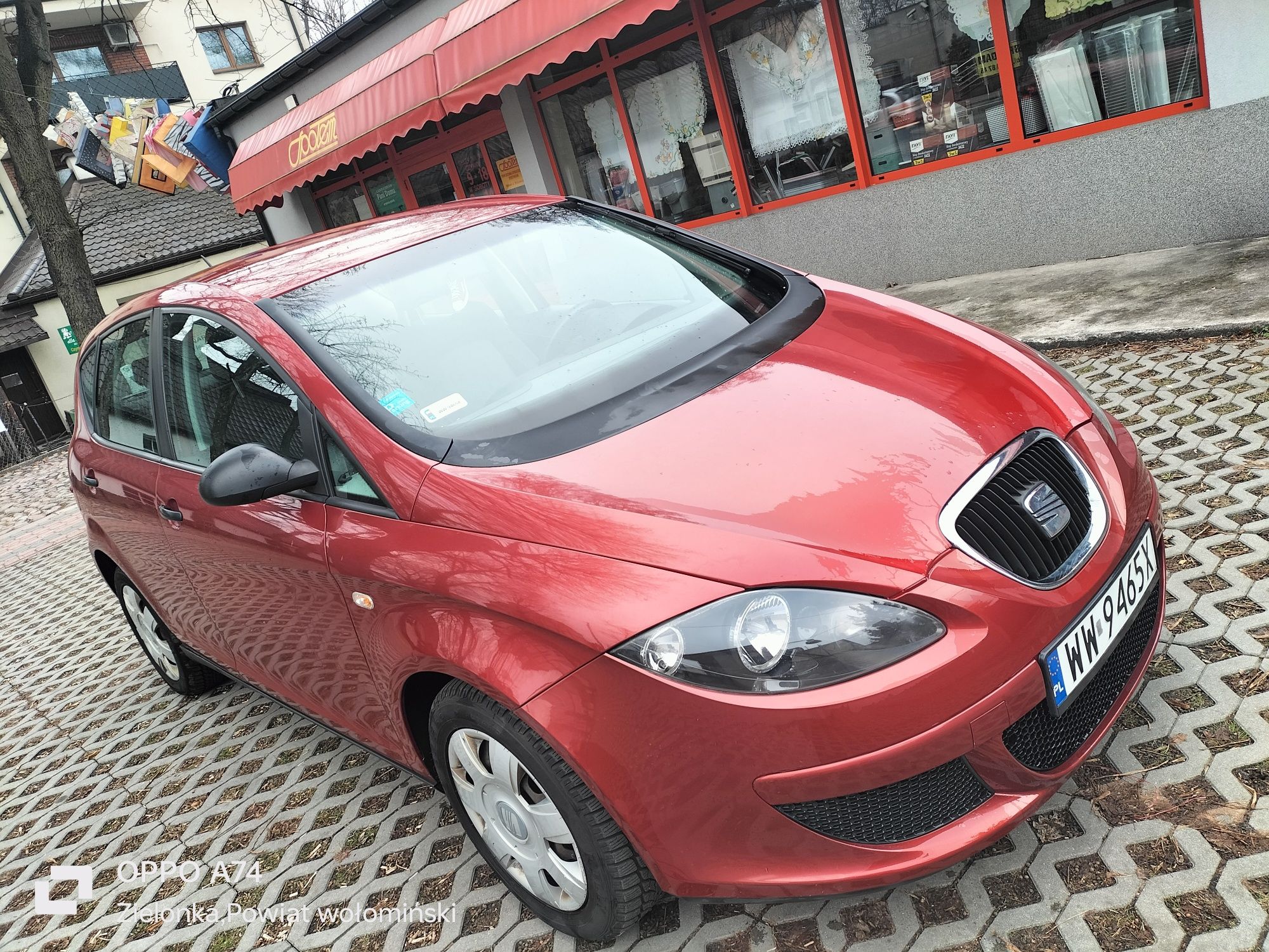 SEAT ALTEA 1.6 2004/5 Salon Serwis Bezwypadkowy TANIO ZIELONKA