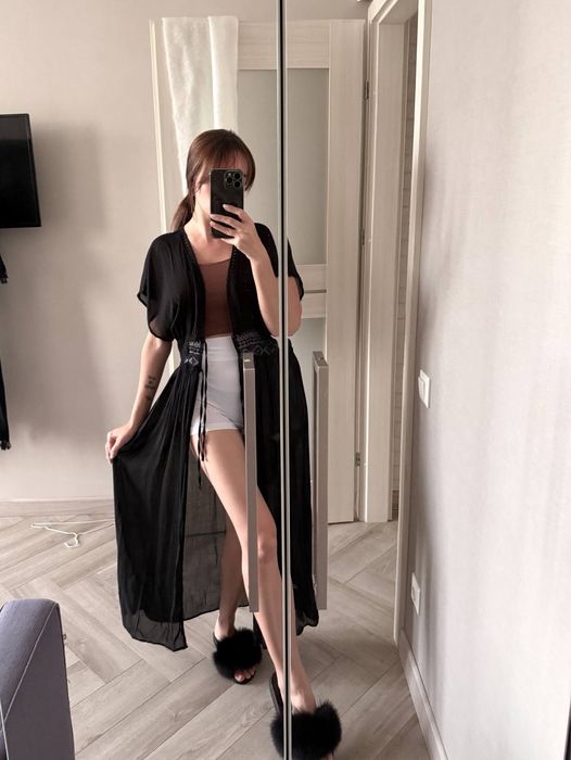 Накидка на купальник