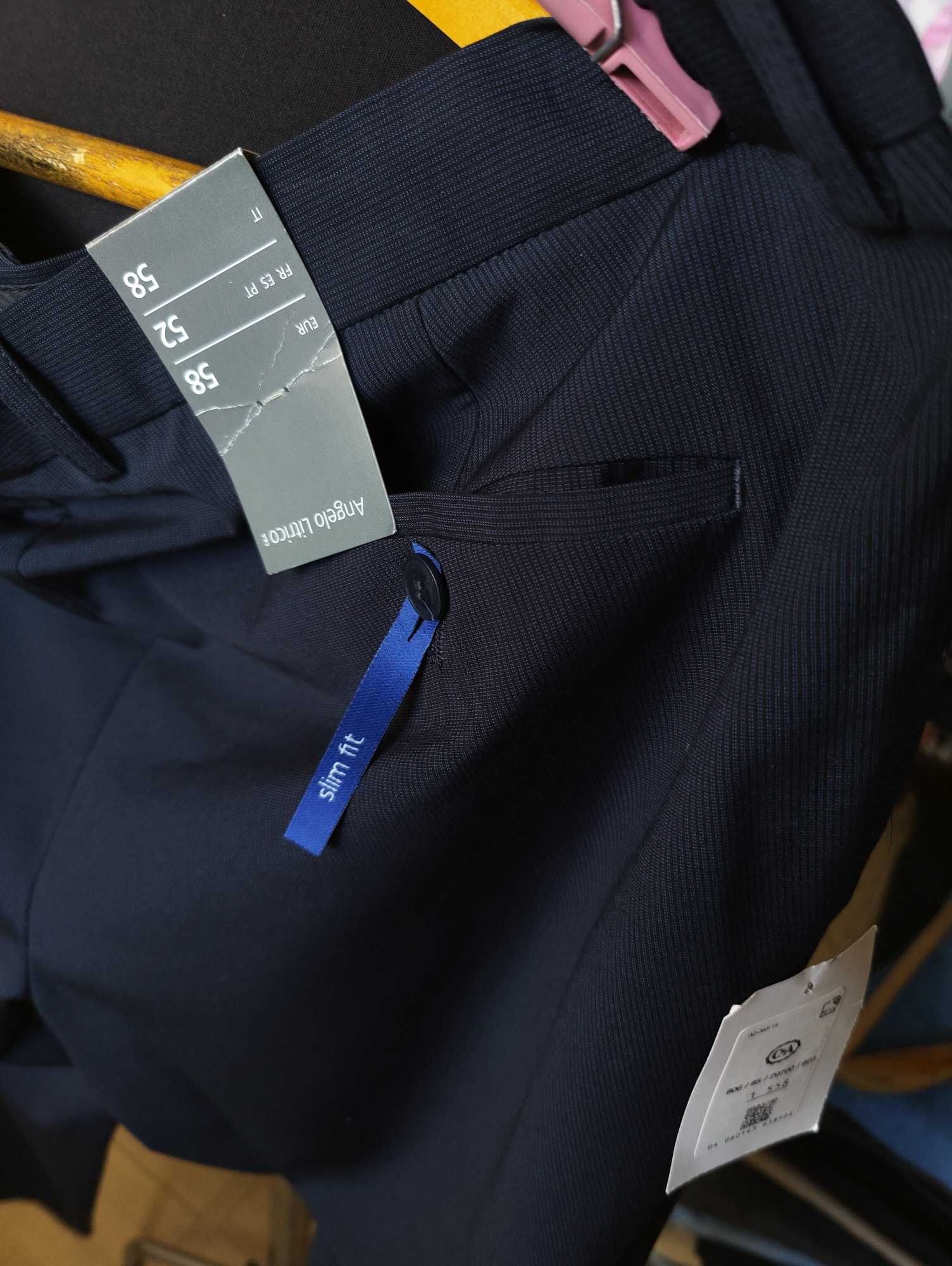 Джинсы брюки Angelo Litrico trousers Germany w42-44 stretch navy.