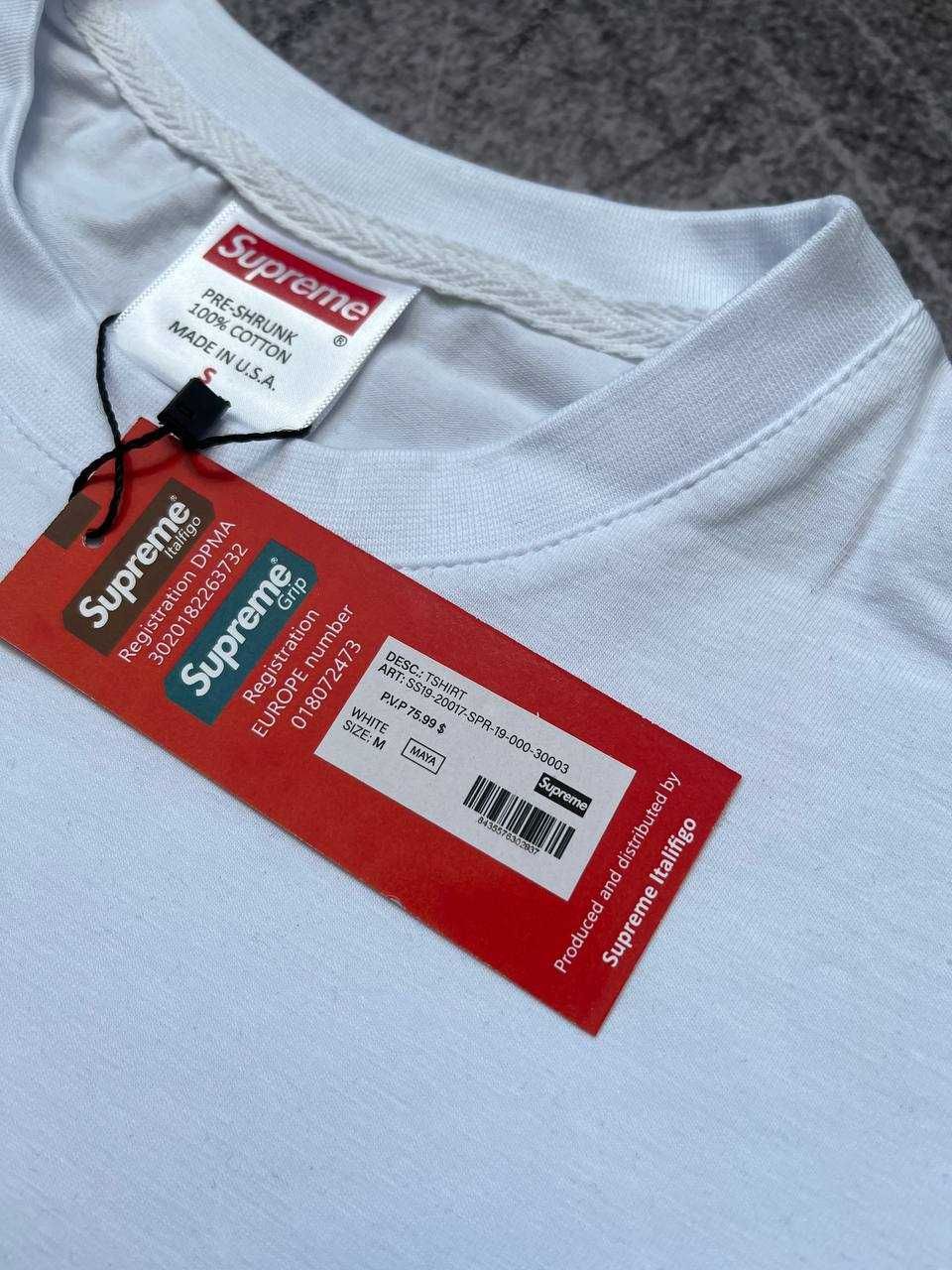 Оверсайз Футболка Supreme з бірками