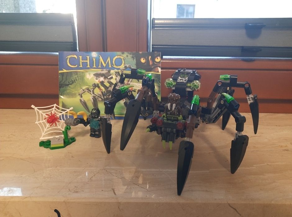 LEGO Chima 70130 Pajęczy ścigacz Sparratusa
