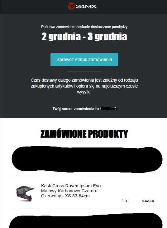 Kask Cross Raven Ipsum Evo Matowy Carbon NOWY XS